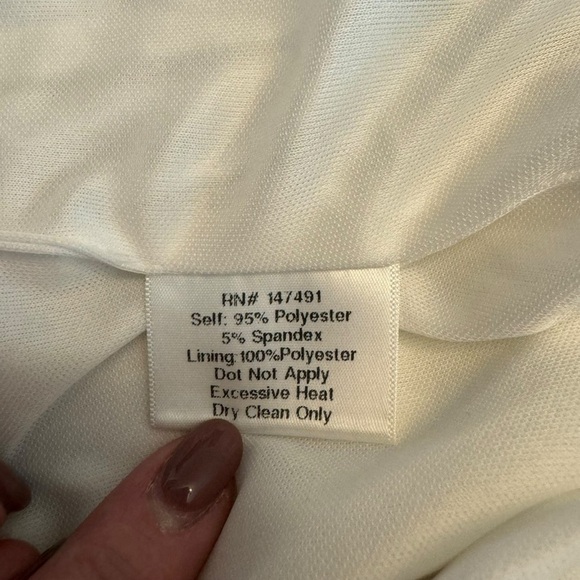 Katie May x Revolve - Brittany Gown in Silver Dusted Ivory Sz M - Picture 12 of 12